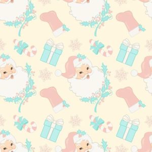 CF24 – Yellow Christmas Fabric