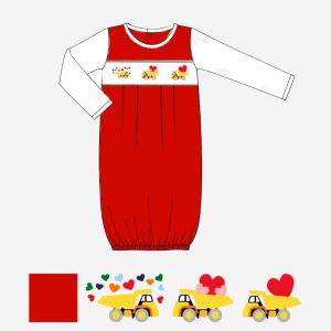 Trucks with hearts smocked boy jon jon