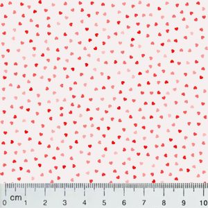 VF01 – Romantic hearts Valentine fabric