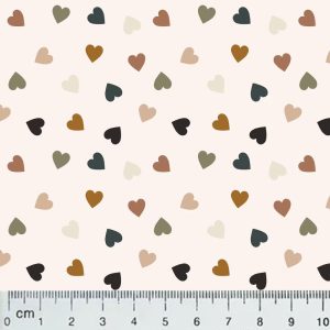 VF05 – Valentine hearts printed fabric
