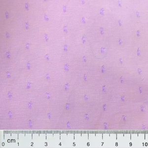 F17 – Pink swiss dot cotton fabric