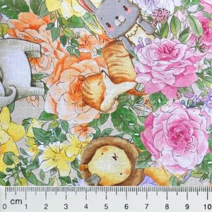 F37 – Floral printed fabric