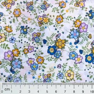 F32 – Floral printed fabric