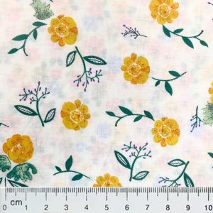 F25 – Floral printed fabric