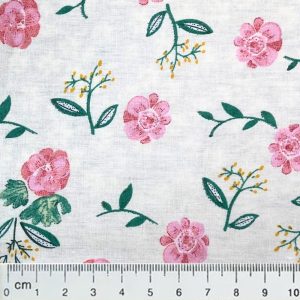F24 – Floral printed fabric