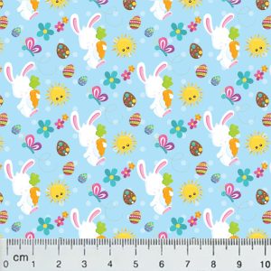 EF03 – Easter printed fabric