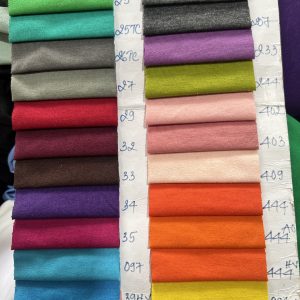 F39 – Plain knit cotton fabric