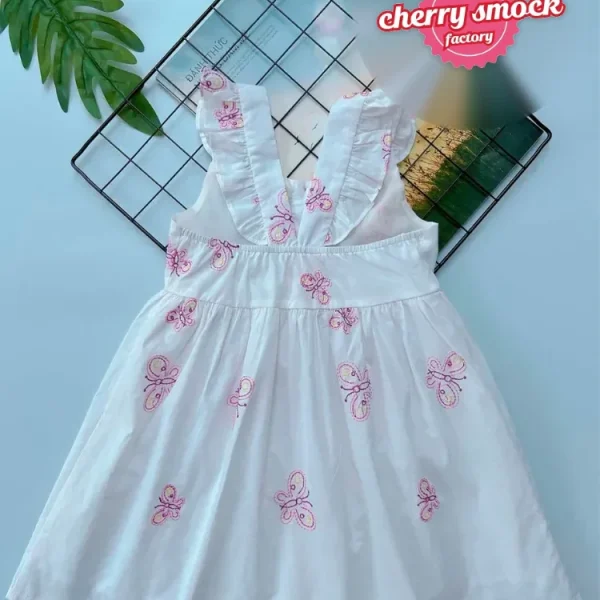 Butterfly 2 strings girls dress