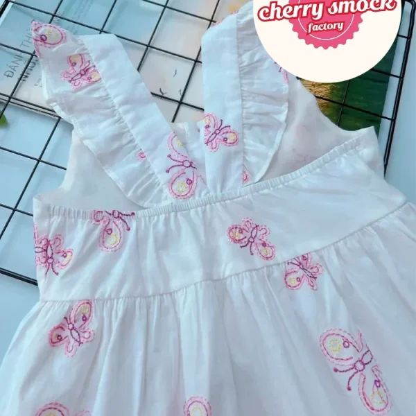 Butterfly 2 strings girls dress
