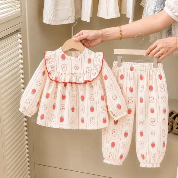 Kids Daily Set – Peter Pan Collar DT02