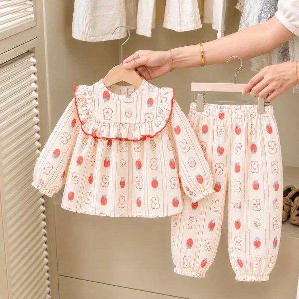 Kids Daily Set – Peter Pan Collar DT02