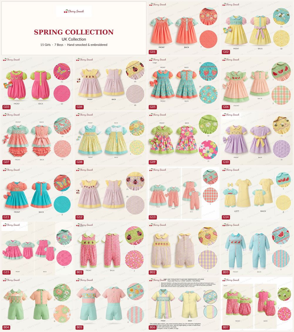 Cherrysmock UK Spring Collection Lookbook (22 Pastel Styles)
