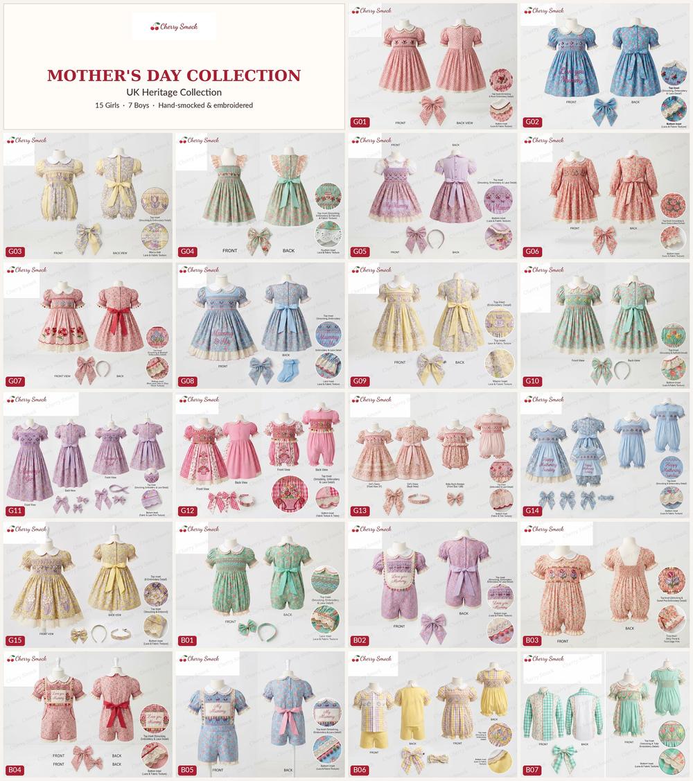 Cherrysmock UK Heritage Mothering Sunday Collection (22 Styles)