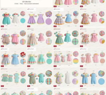 Cherrysmock Us Bday Wholesale Hand-Smocked Collection Lookbook