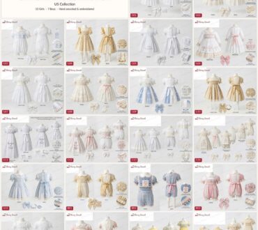 Cherrysmock Us Christening Wholesale Hand-Smocked Collection Lookbook