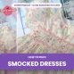 Floral hand smocked princess dress with the headline: how to price smocked dresses