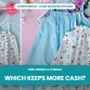 Two string girls dress used for a small batch versus big order example