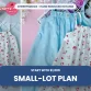 Two string smocked girls dress for a $1,000 kids boutique starter plan
